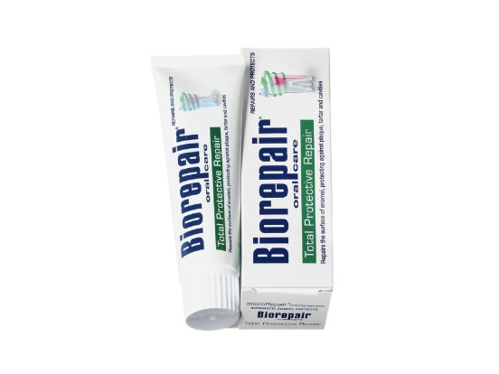 Зубная паста  Biorepair Total Protective Repair  Комплексная защита, 75 мл