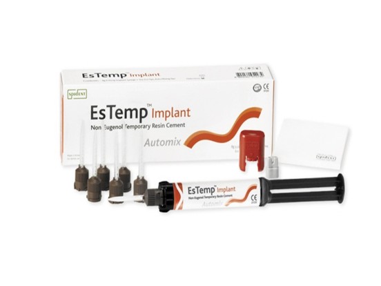 ЭсТемп Имплант (EsTemp Implant), временный цемент , 1 шпр * 8г  / Spident