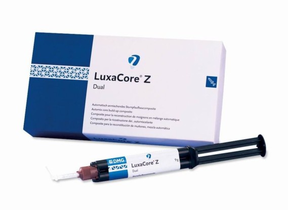 ЛюксаКур Z-Дуал Смартмикс (LuxaCore Dual)- светлый опак, 1 шпр. х 9г