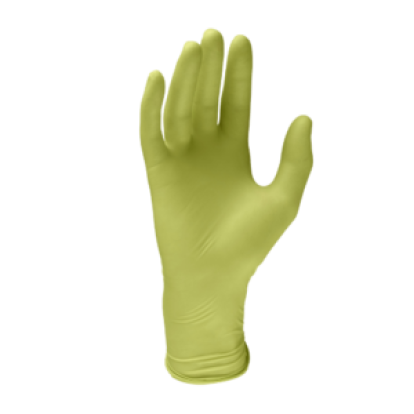 Перчатки Euronda MONOART латексные текстурированные,  S (50пар) Цвет ЛАЙМ (зеленый)