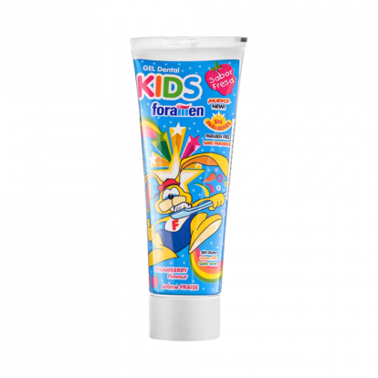 Foramen KIDS - детская зубная паста со вкусом клубники (75мл), FORAMEN / Испания
