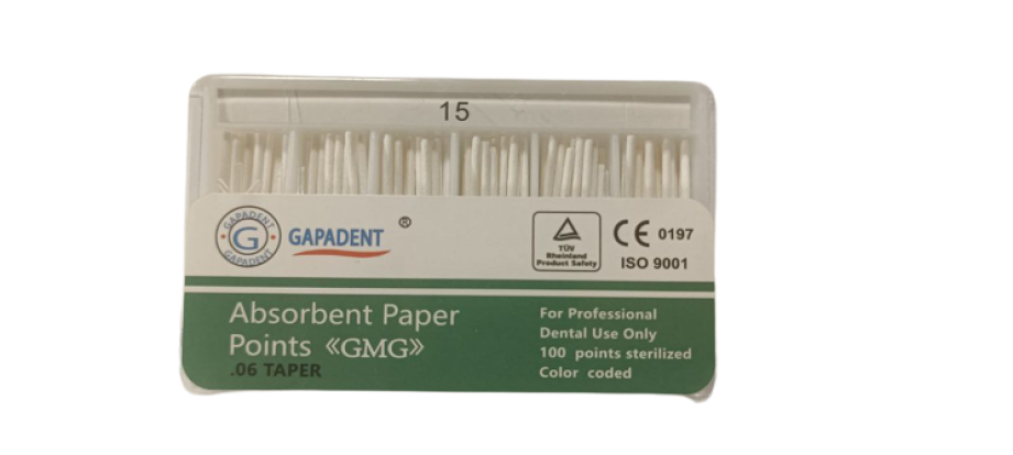 Бумажные штифты   06  №15 (100шт) GMG GAPADENT