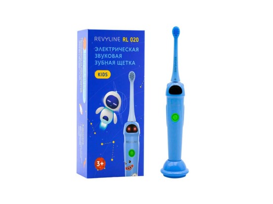 Зубная щетка Электрическая Звуковая Revyline KIDS RL 020 Blue