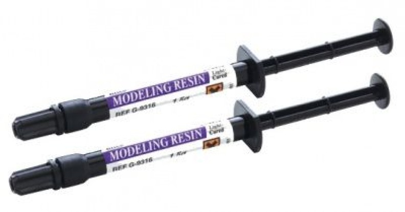 Моделин Резин (Modeling Resin) - моделиров. смола для композита 1,5г х 2 шт.