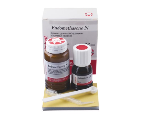 Эндометазон (Endomethasone N), набор 14г + 10мл (Septodont)